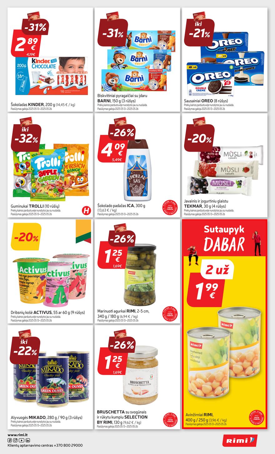 Rimi leidinys 21 akcijos nuo 
  2025-05-20 iki 
  2025-05-26 | Leidinukas.lt puslapis 24