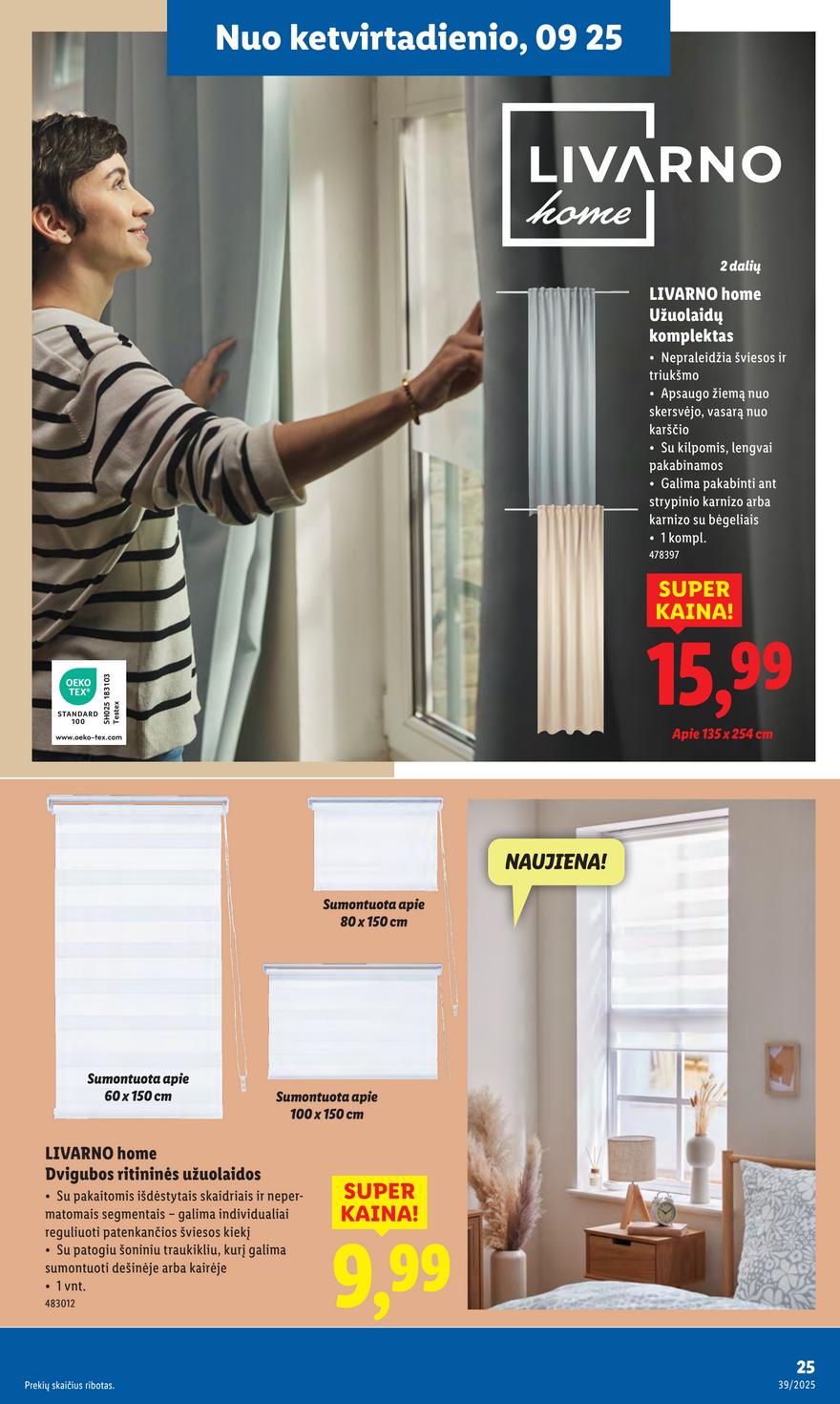 Lidl leidinys akcijos nuo 
  2025-09-22 iki 
  2025-09-28 | Leidinukas.lt puslapis 25