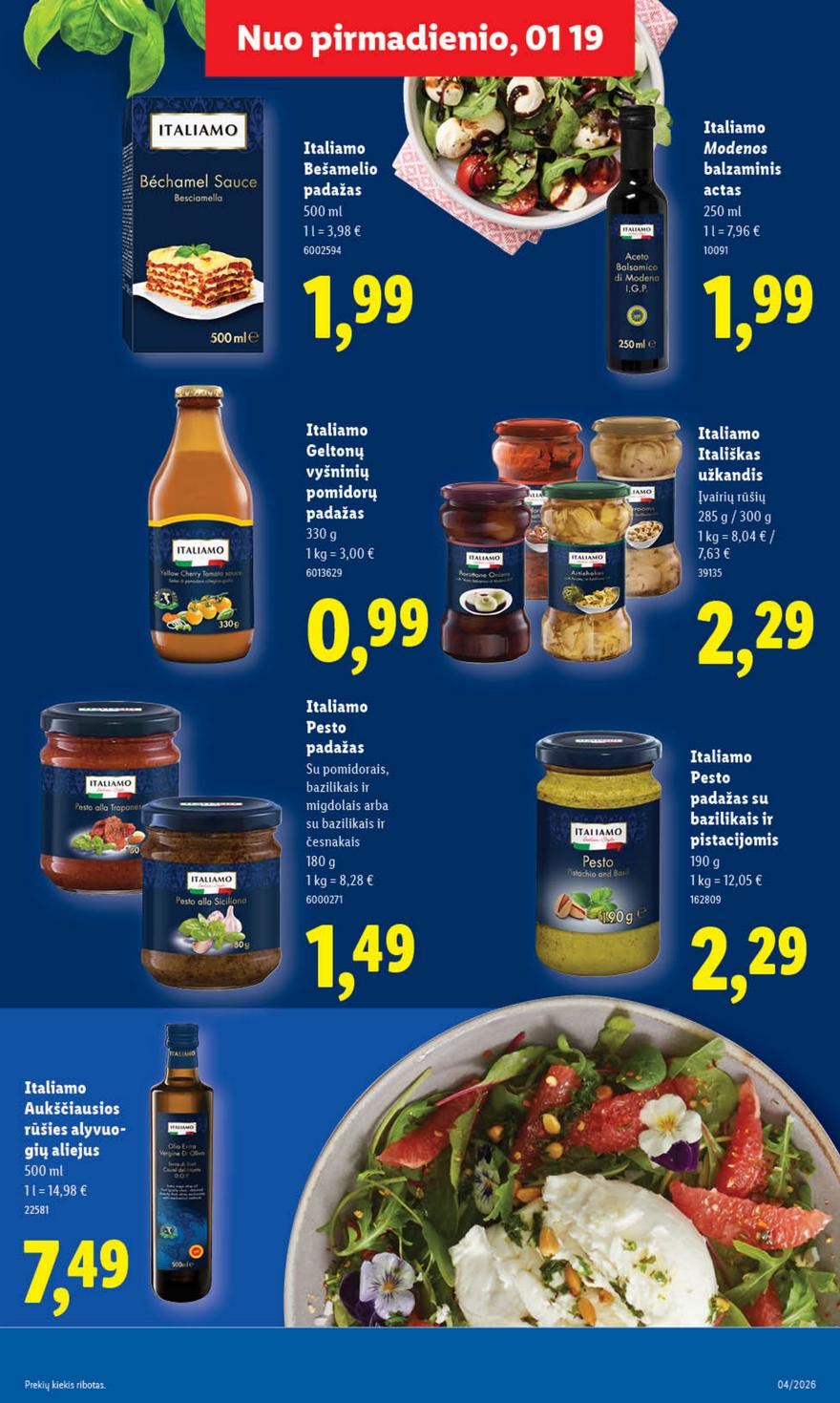 Lidl naujas leidinys akcijos nuo 
  2026-01-19 iki 
  2026-01-25 | Leidinukas.lt puslapis 17