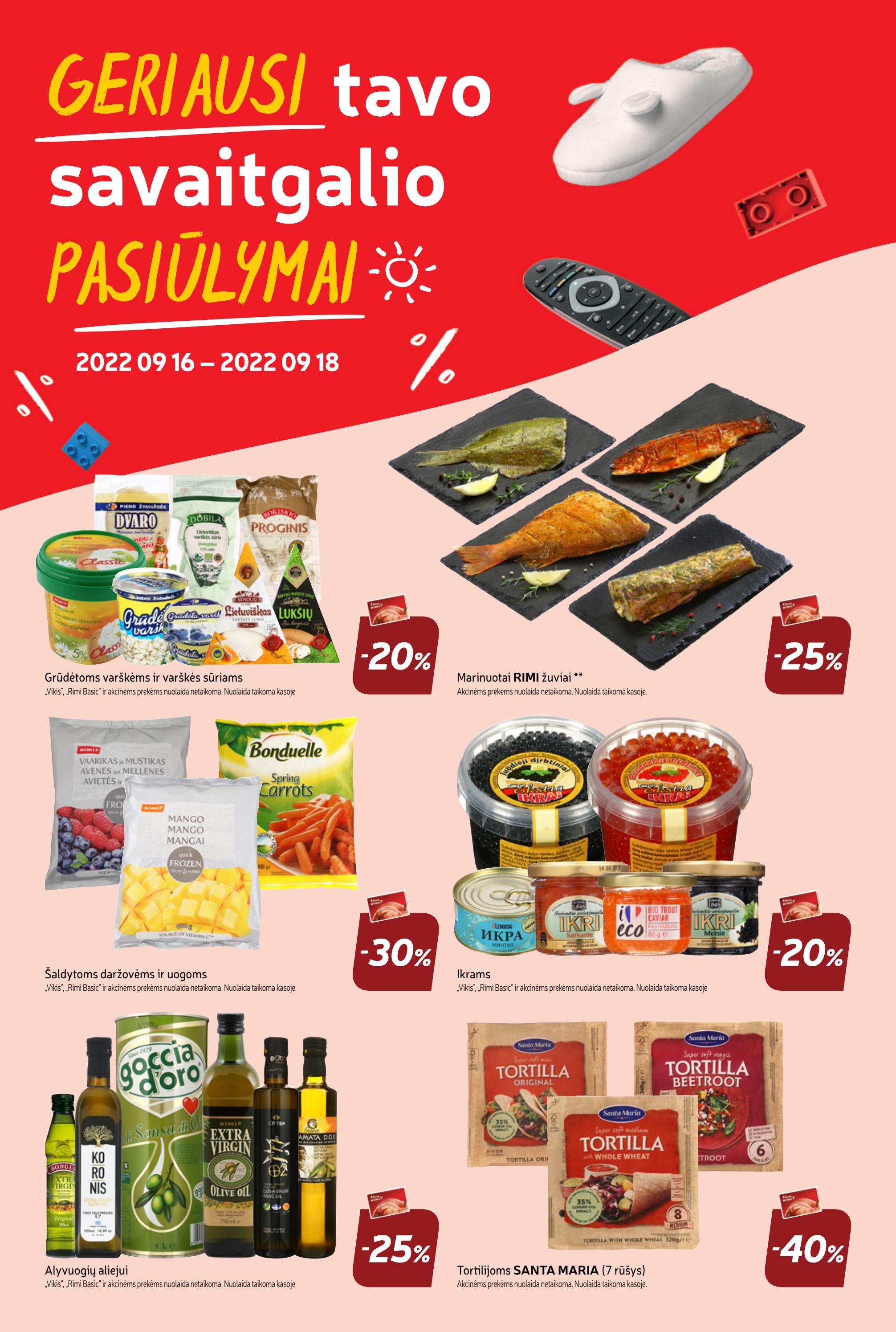 Rimi savaitinis leidinys akcijos nuo 
  2022-09-13 iki 
  2022-09-19 | Leidinukas.lt puslapis 32