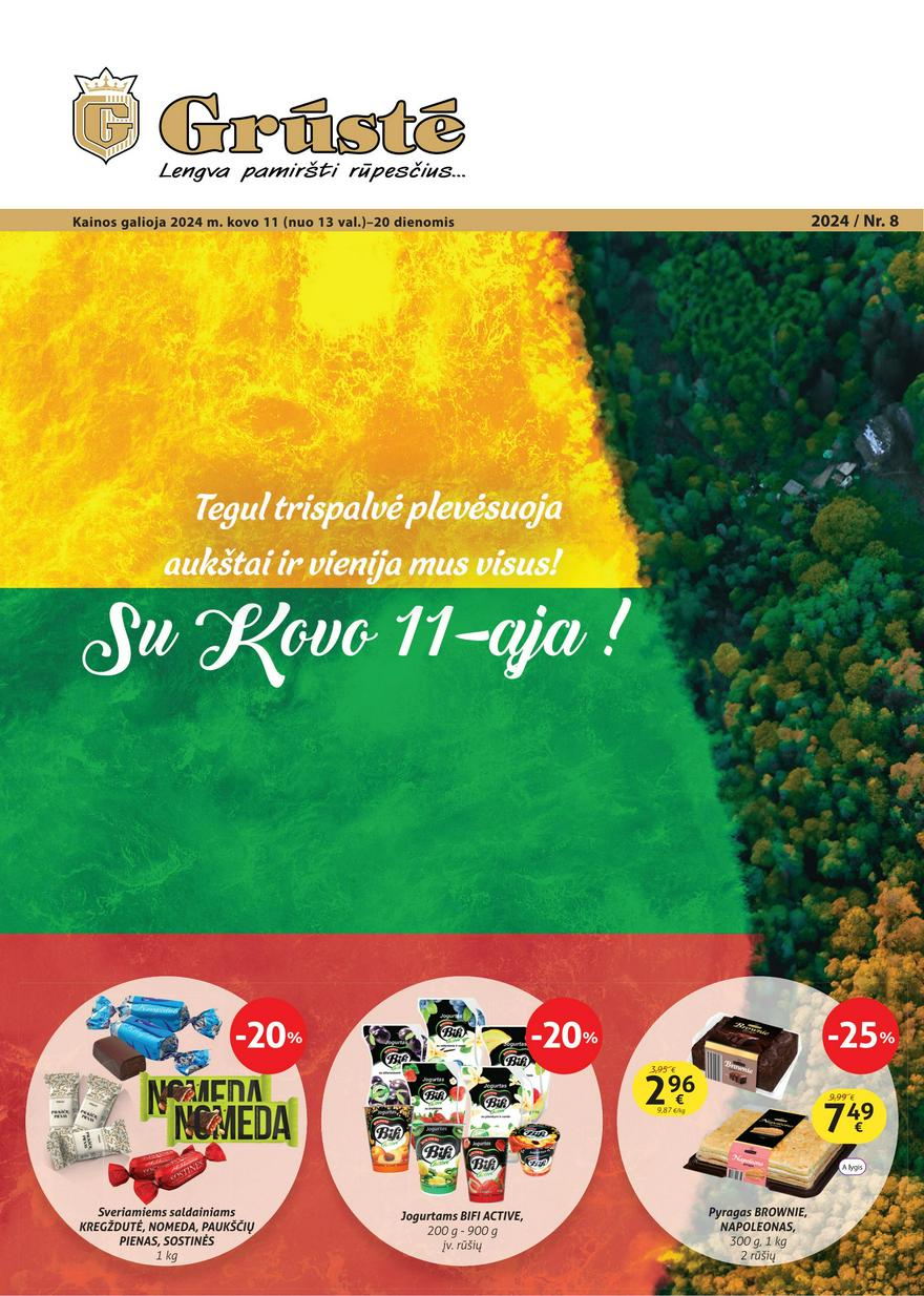Grūstės leidinys akcijos nuo 
  2024-03-11 iki 
  2024-03-20 | Leidinukas.lt puslapis 1