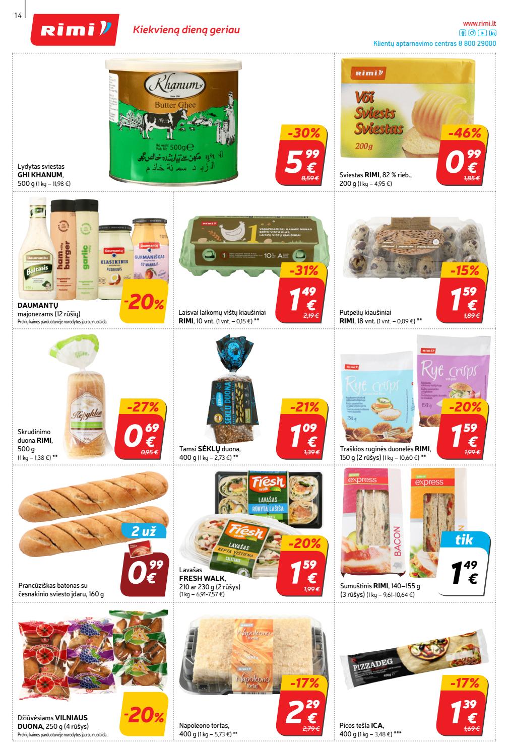 Rimi savaitinis leidinys akcijos nuo 
  2020-08-18 iki 
  2020-08-24 | Leidinukas.lt puslapis 14