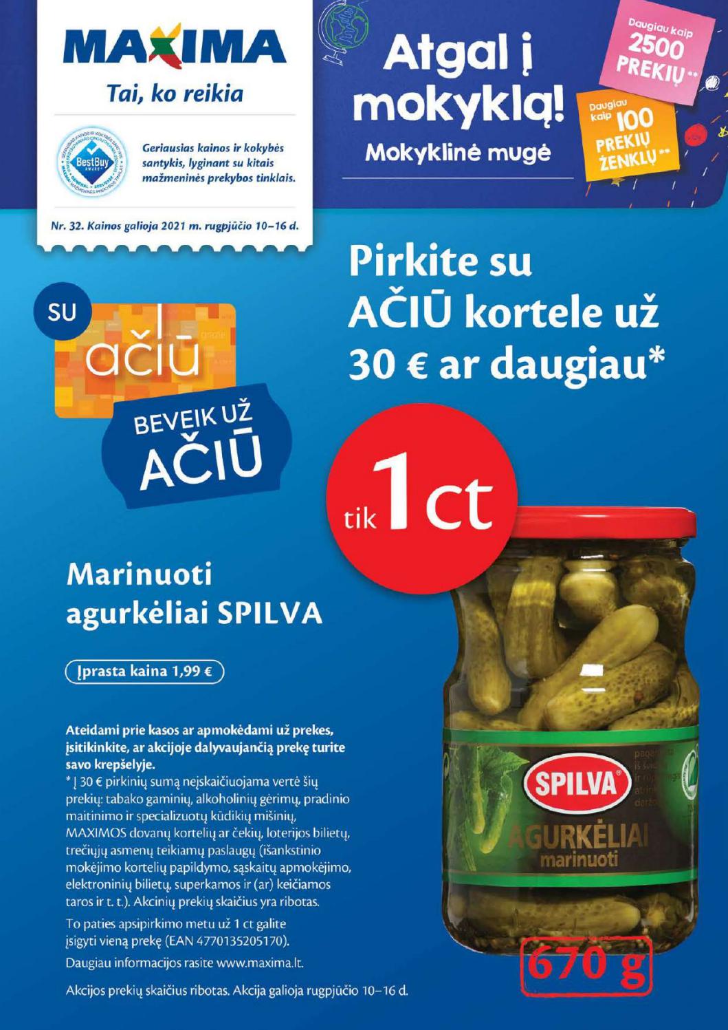 Maxima kaininis leidinys akcijos nuo 
  2021-08-10 iki 
  2021-08-16 | Leidinukas.lt puslapis 1