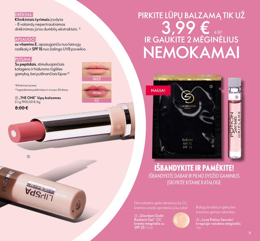 Oriflame katalogas akcijos nuo 
  2022-03-01 iki 
  2022-03-31 | Leidinukas.lt puslapis 11