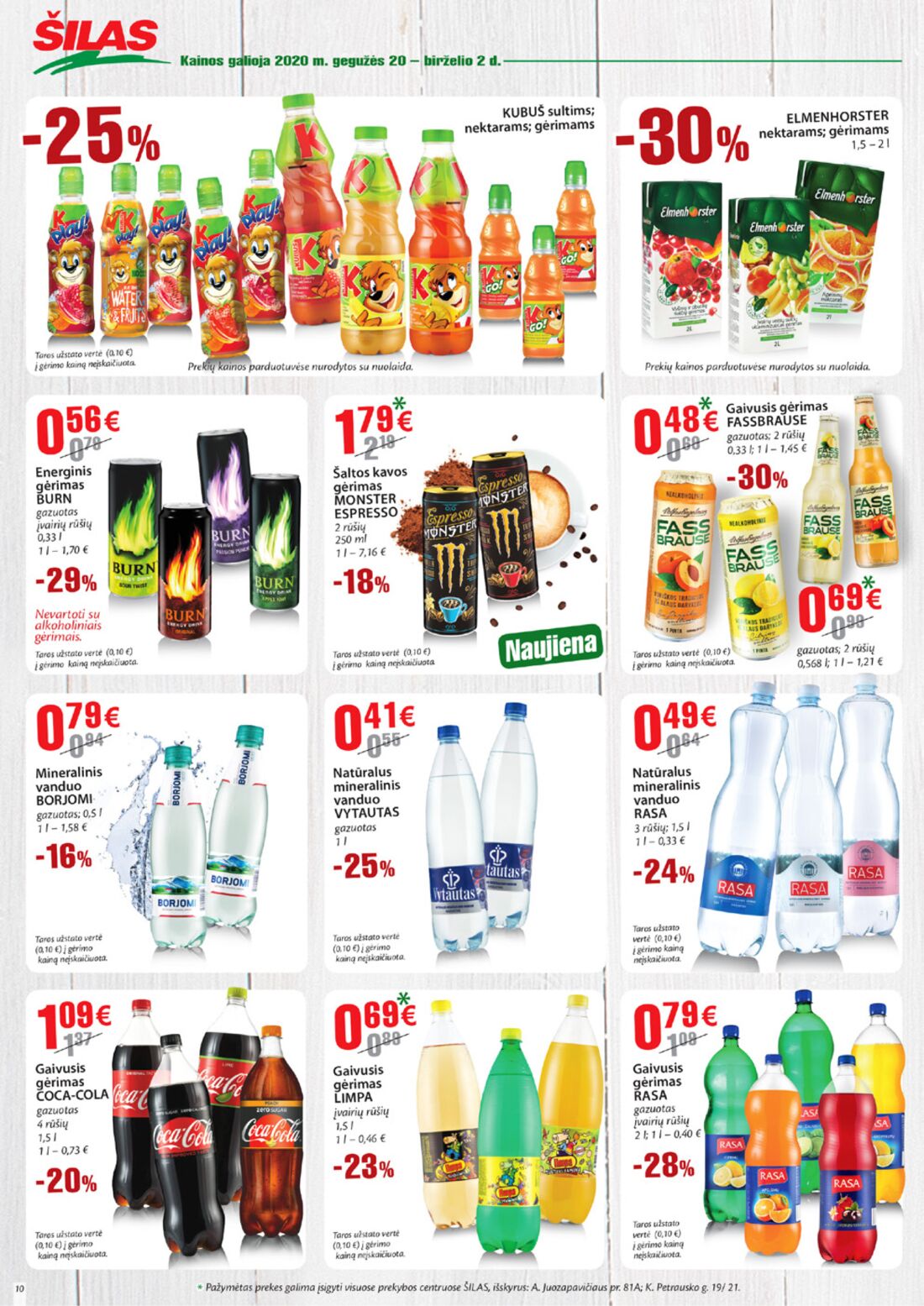 Šilas leidinys akcijos nuo 
  2020-05-20 iki 
  2020-06-02 | Leidinukas.lt puslapis 10