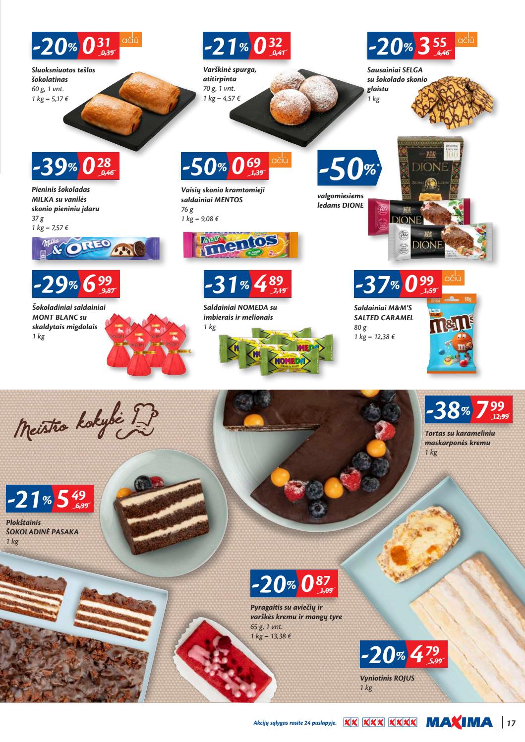 Maxima kaininis leidinys akcijos nuo 
  2019-11-21 iki 
  2019-12-04 | Leidinukas.lt puslapis 17