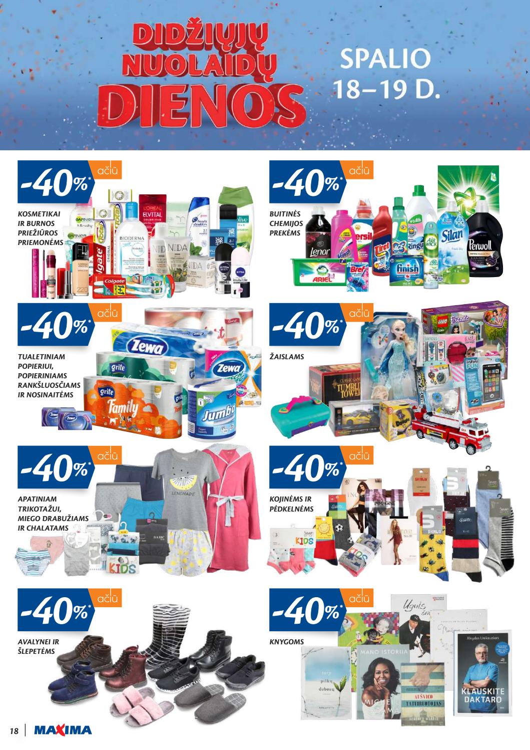 Maxima kaininis leidinys akcijos nuo 
  2019-10-15 iki 
  2019-10-21 | Leidinukas.lt puslapis 18