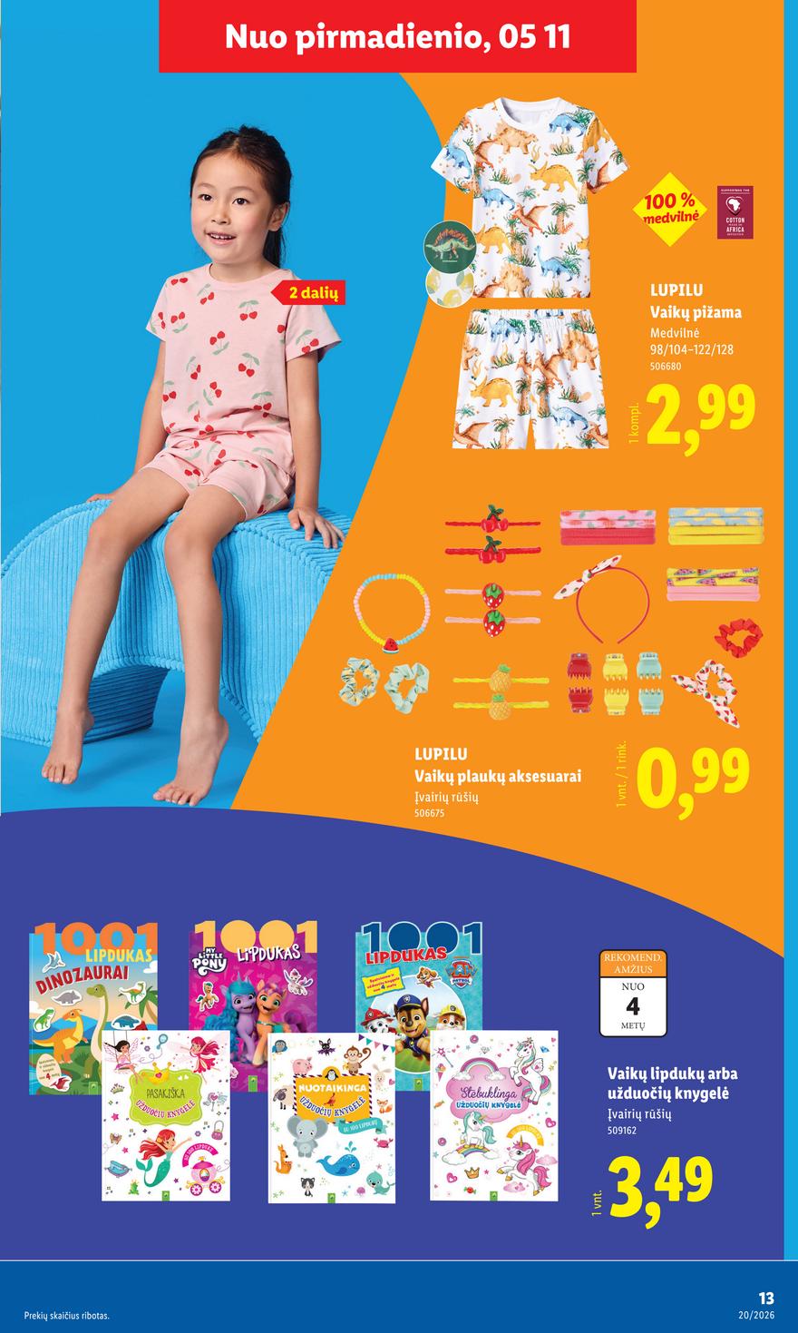 Lidl leidinys akcijos nuo 
  2026-05-11 iki 
  2026-05-17 | Leidinukas.lt puslapis 13