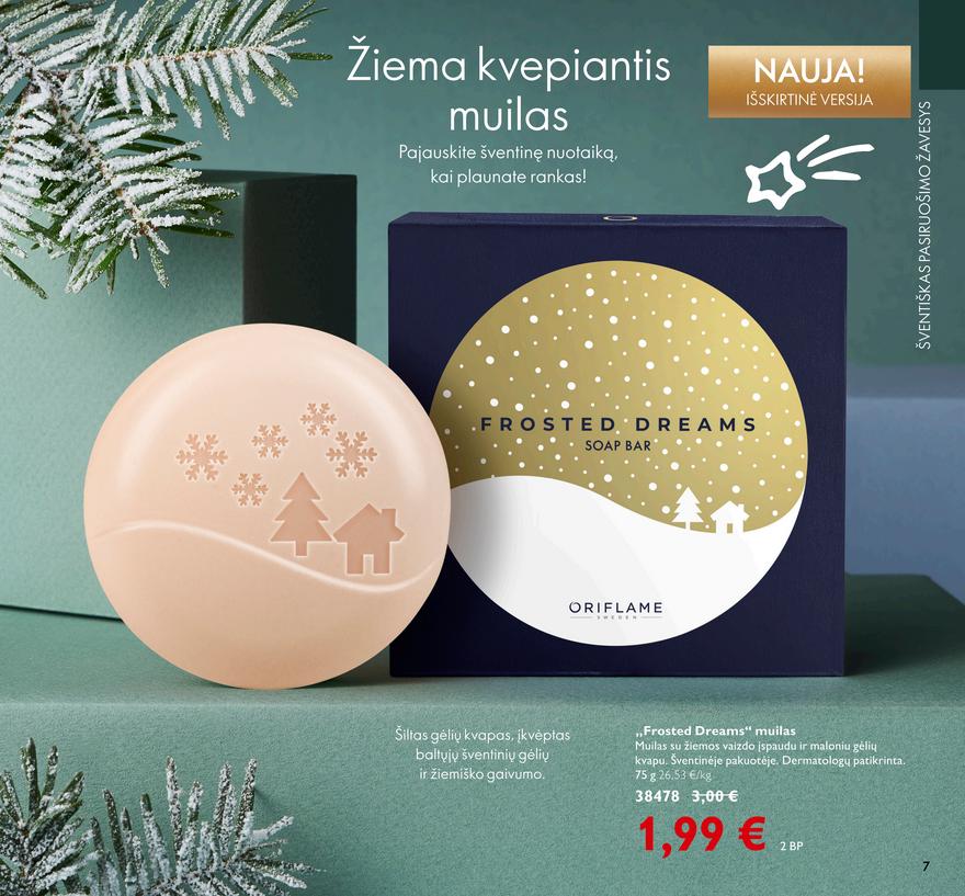 Oriflame katalogas akcijos nuo 
  2021-12-01 iki 
  2021-12-31 | Leidinukas.lt puslapis 7