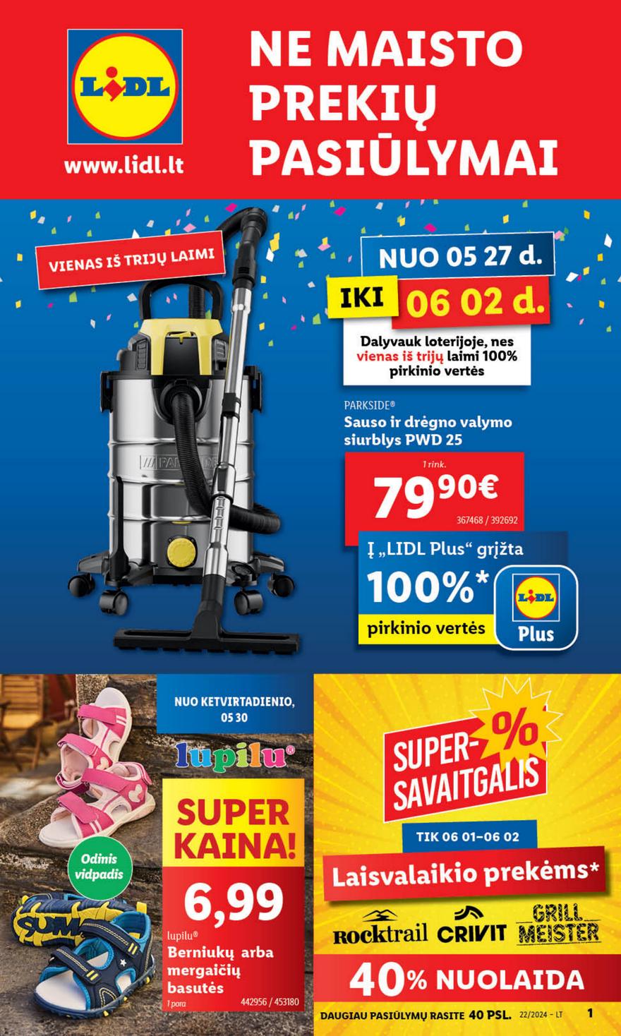 Lidl ne maisto leidinys akcijos nuo 
  2024-05-27 iki 
  2024-06-02 | Leidinukas.lt puslapis 1