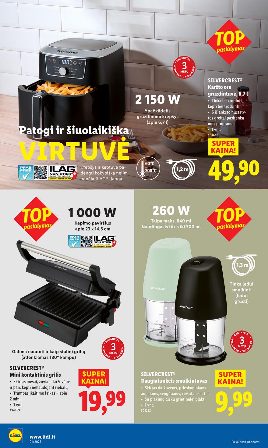 Lidl leidinys akcijos nuo 
  2025-12-29 iki 
  2026-01-04 | Leidinukas.lt puslapis 2