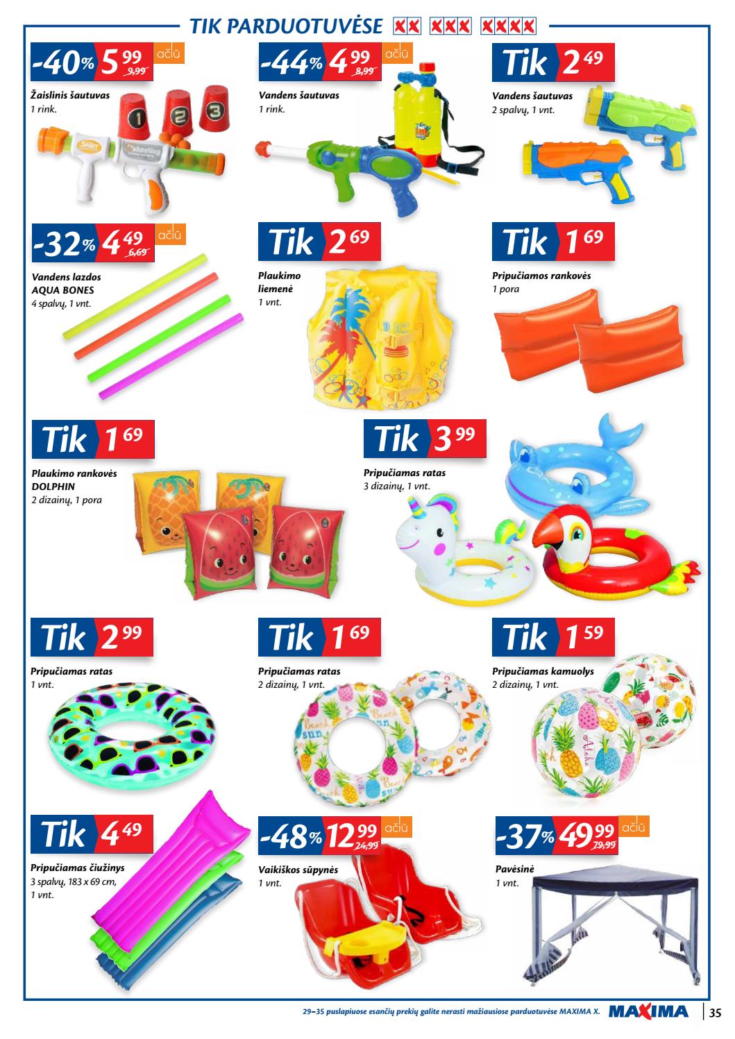 Maxima kaininis leidinys akcijos nuo 
  2020-05-19 iki 
  2020-05-25 | Leidinukas.lt puslapis 35