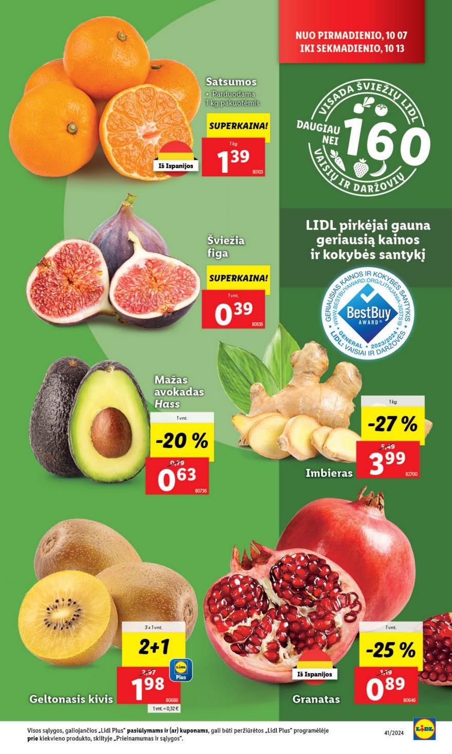 Lidl savaitinis leidinys akcijos nuo
2024-10-07 iki
2024-10-13 | Leidinukas.lt puslapis 3