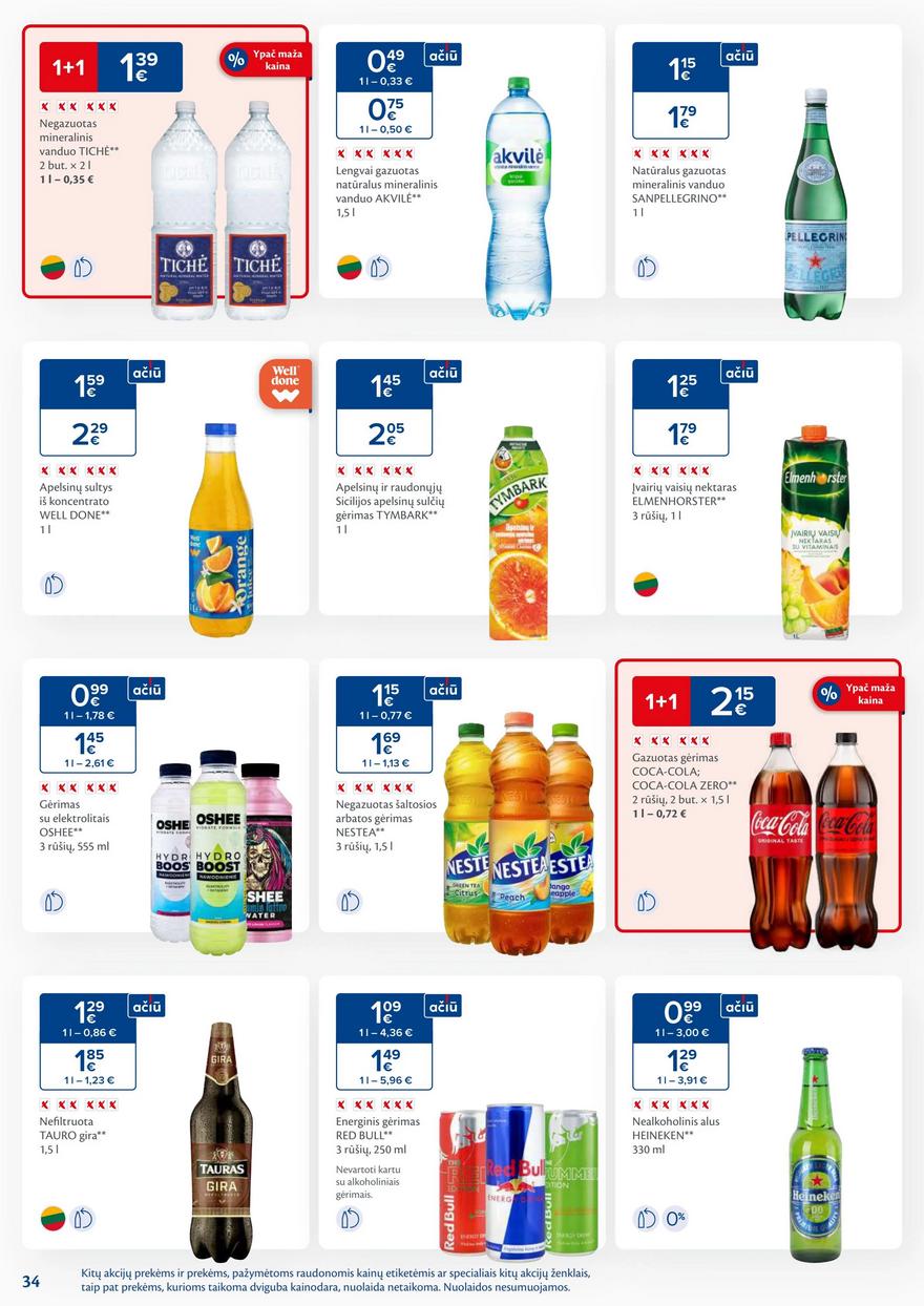 Maxima savaitinis leidinys 38 akcijos nuo
2024-09-17 iki
2024-09-23 | Leidinukas.lt puslapis 34