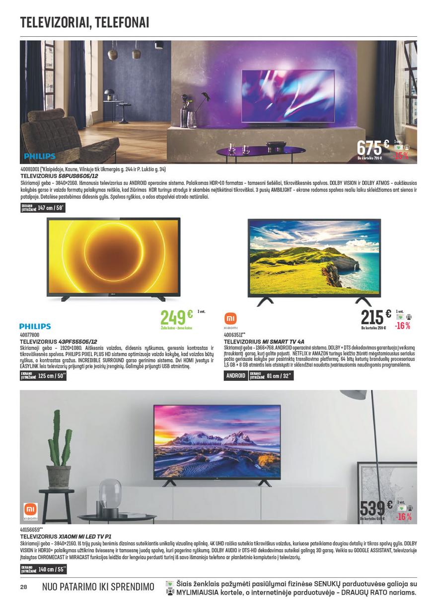 Senukai leidinys akcijos nuo 
  2021-07-01 iki 
  2021-08-09 | Leidinukas.lt puslapis 28