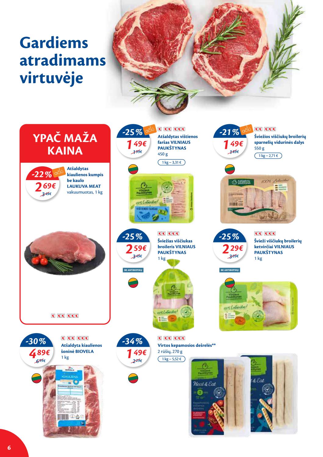 Maxima kaininis leidinys akcijos nuo 
  2021-05-04 iki 
  2021-05-10 | Leidinukas.lt puslapis 6