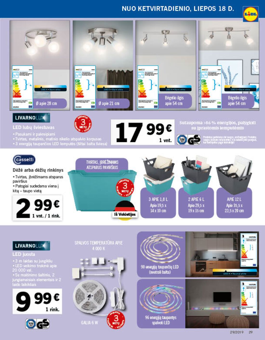 Lidl savaitinis leidinys akcijos nuo 
  2019-07-15 iki 
  2019-07-21 | Leidinukas.lt puslapis 29