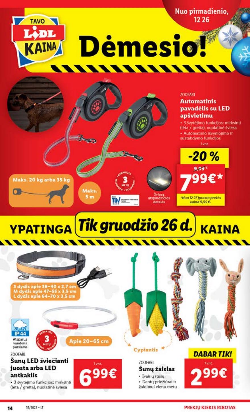 Ldil ne maisto prekių pasiūlymai akcijos nuo 
  2022-12-26 iki 
  2023-01-01 | Leidinukas.lt puslapis 14