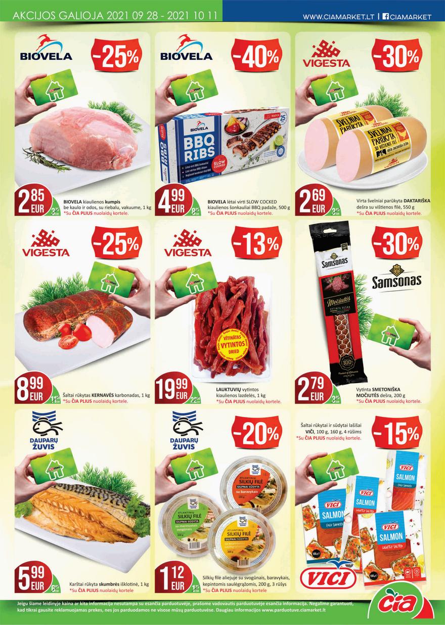 Čia market leidinys akcijos nuo 
  2021-09-28 iki 
  2021-10-11 | Leidinukas.lt puslapis 5