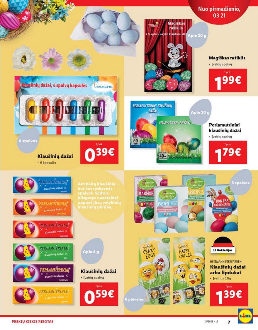 Ldil ne maisto prekių pasiūlymai akcijos nuo 
  2022-03-21 iki 
  2022-03-27 | Leidinukas.lt puslapis 7