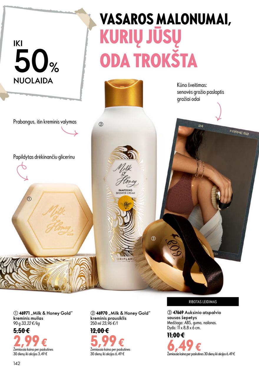 Oriflame katalogas akcijos nuo 
  2026-07-15 iki 
  2026-08-04 | Leidinukas.lt puslapis 142