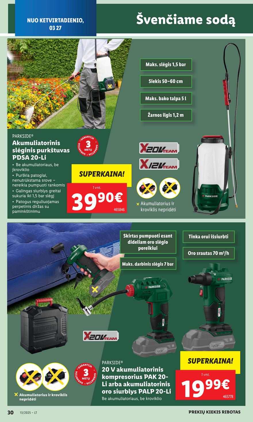 Lidl ne maisto leidinys akcijos nuo 
  2025-03-24 iki 
  2025-03-30 | Leidinukas.lt puslapis 30