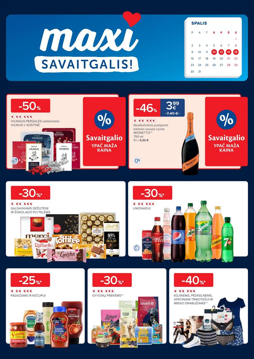Maxima kaininis leidinys akcijos nuo 
  2023-10-10 iki 
  2023-10-16 | Leidinukas.lt puslapis 40
