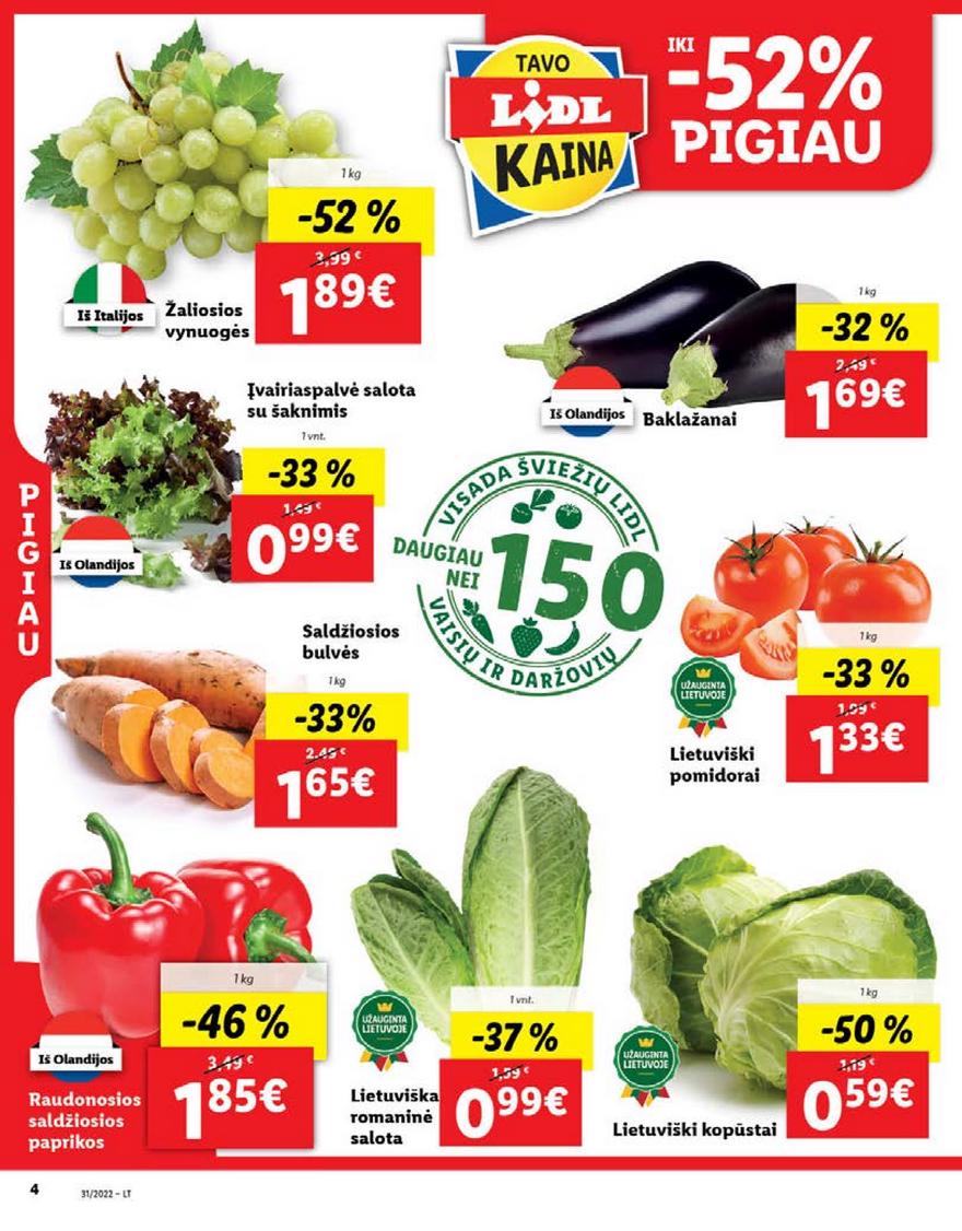 Ldil maisto leidinys akcijos nuo 
  2022-08-01 iki 
  2022-08-07 | Leidinukas.lt puslapis 4