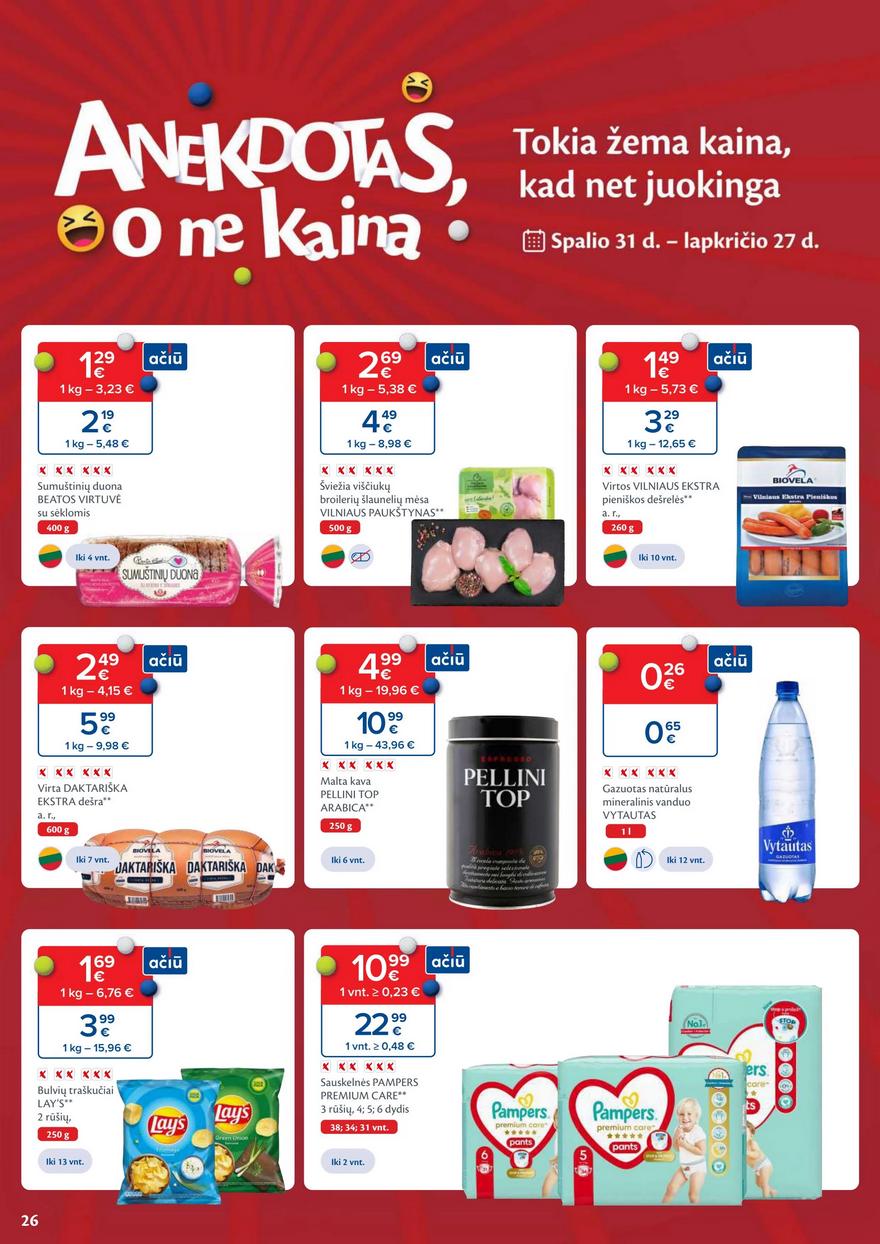 Maxima kaininis leidinys akcijos nuo 
  2023-11-14 iki 
  2023-11-20 | Leidinukas.lt puslapis 26