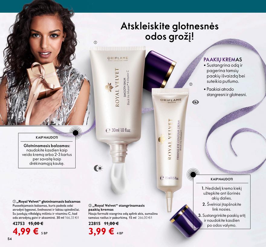 Oriflame katalogas akcijos nuo 
  2021-12-01 iki 
  2021-12-31 | Leidinukas.lt puslapis 54