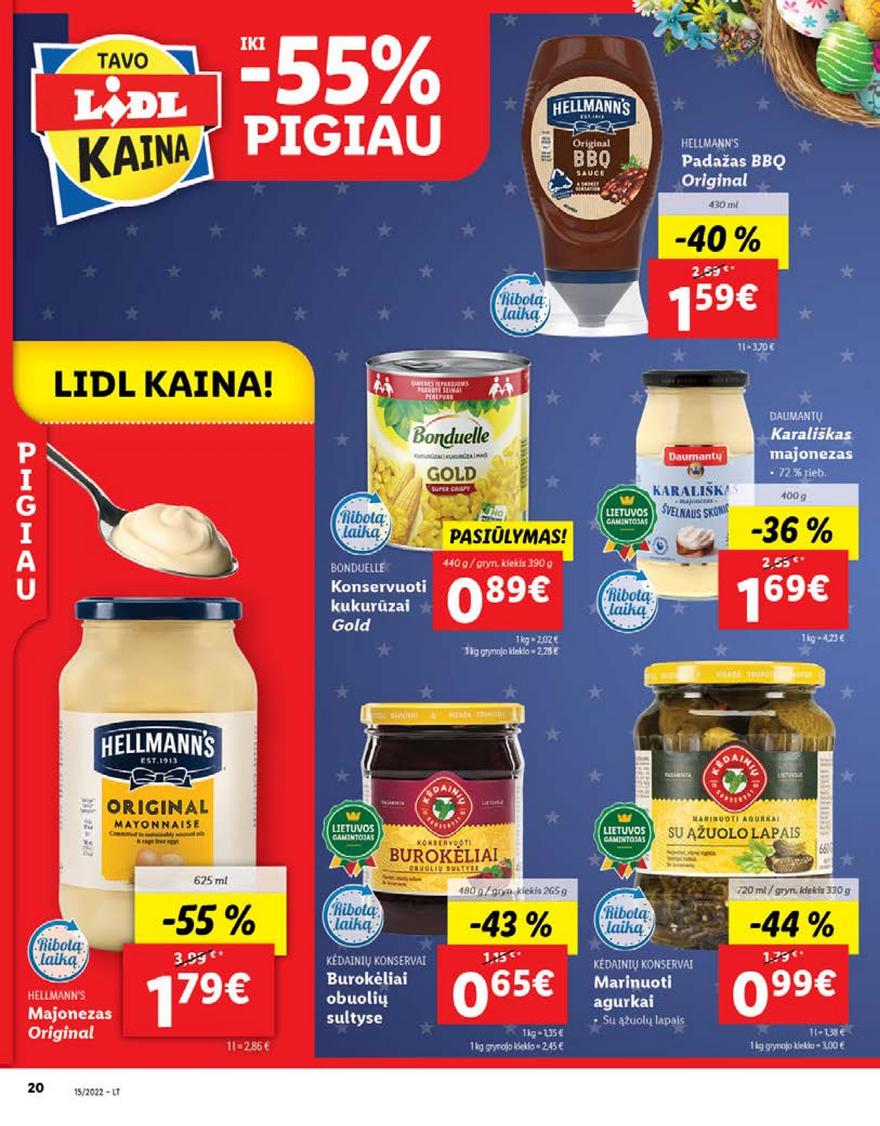 Ldil ne maisto prekių pasiūlymai akcijos nuo 
  2022-04-11 iki 
  2022-04-16 | Leidinukas.lt puslapis 20