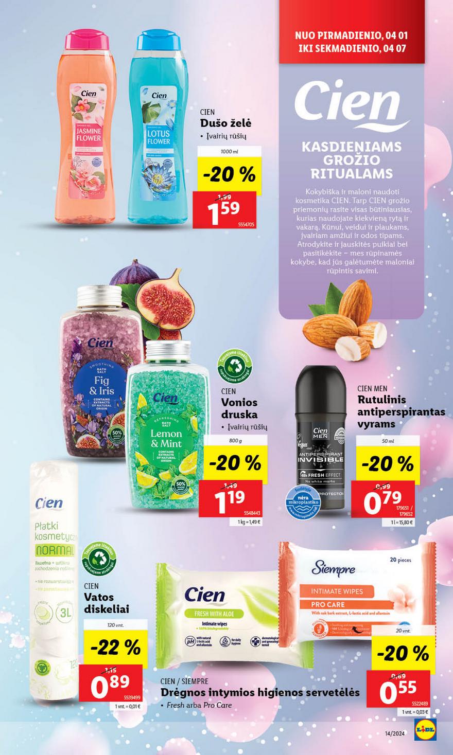 Lidl leidinys akcijos nuo 
  2024-04-01 iki 
  2024-04-07 | Leidinukas.lt puslapis 29