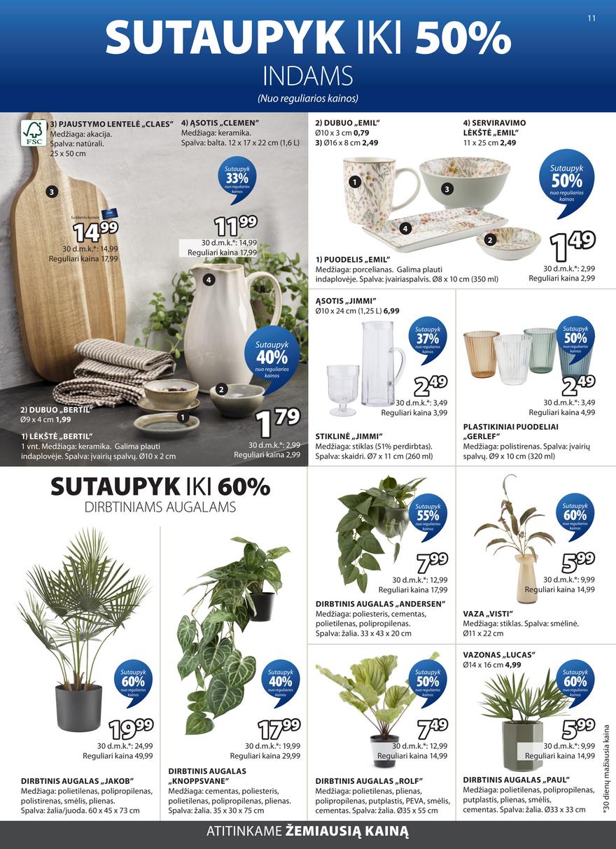 Jysk leidinys akcijos nuo 
  2026-06-02 iki 
  2026-06-15 | Leidinukas.lt puslapis 11
