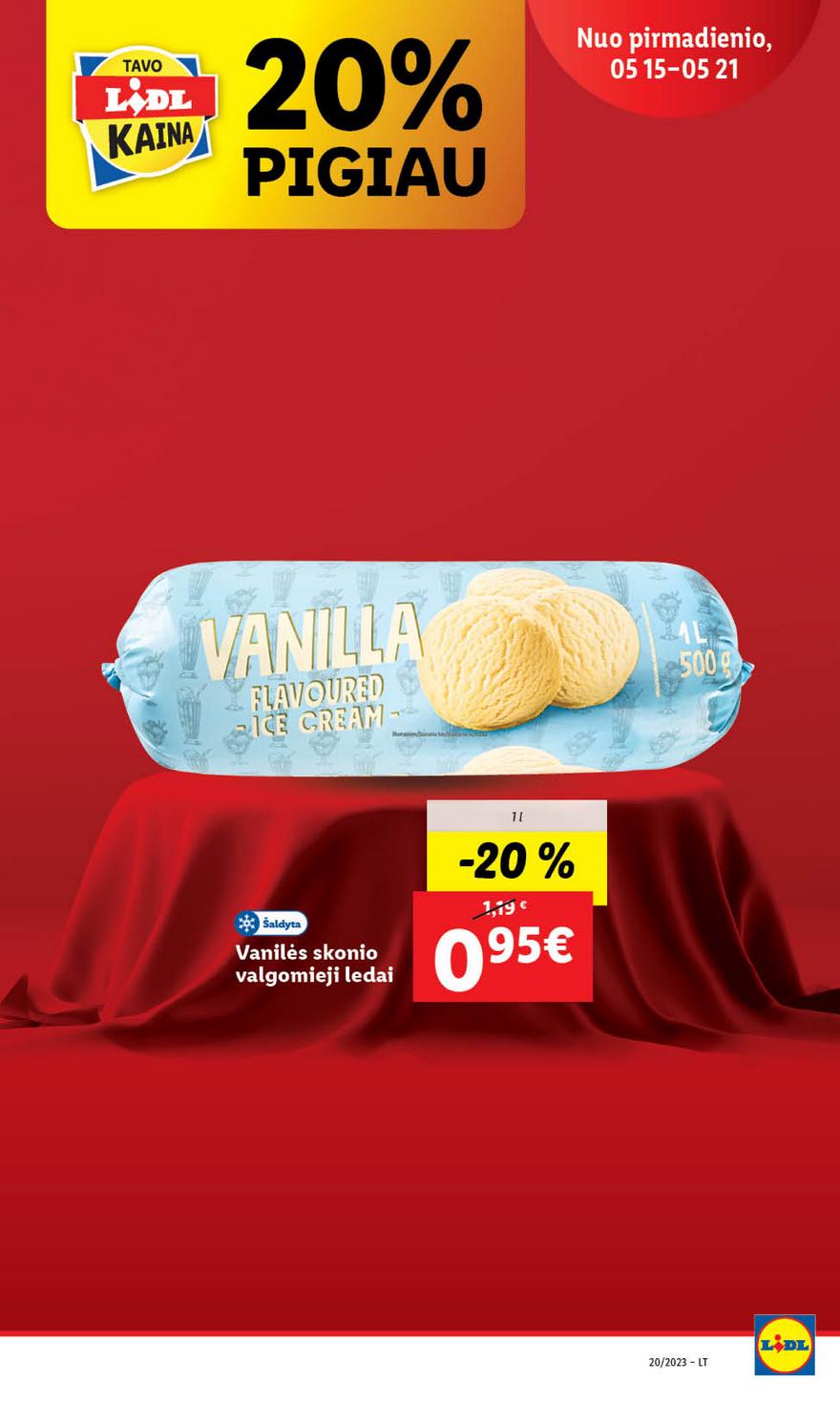 Lidl maisto prekių pasiūlymai akcijos nuo 
  2023-05-15 iki 
  2023-05-21 | Leidinukas.lt puslapis 47
