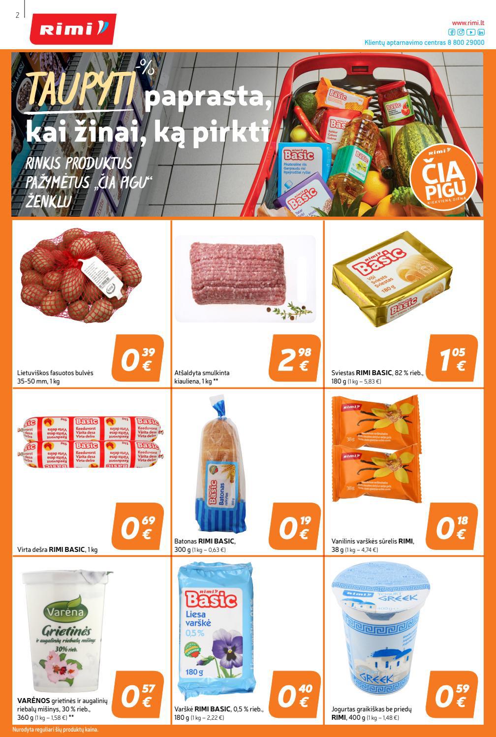 Rimi savaitinis leidinys akcijos nuo 
  2022-01-04 iki 
  2022-01-10 | Leidinukas.lt puslapis 2