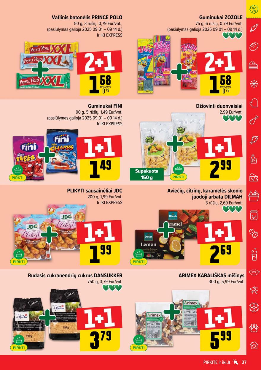 Iki leidinys 36 akcijos nuo 
  2025-09-01 iki 
  2025-09-07 | Leidinukas.lt puslapis 37