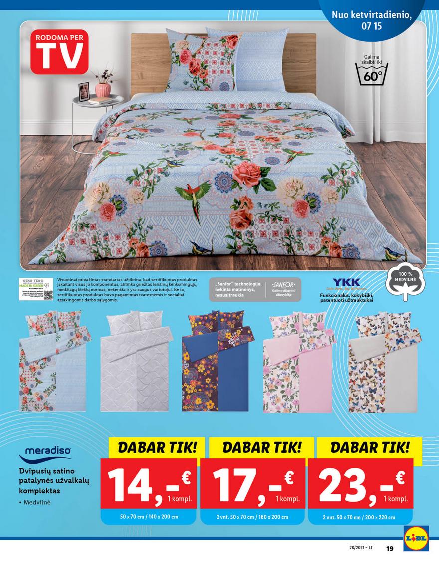 Ldil ne maisto leidinys akcijos nuo 
  2021-07-12 iki 
  2021-07-18 | Leidinukas.lt puslapis 19