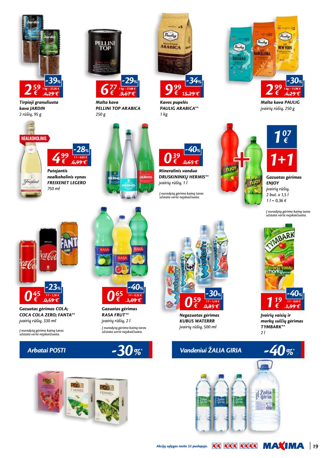 Maxima kaininis leidinys akcijos nuo 
  2019-08-15 iki 
  2019-08-28 | Leidinukas.lt puslapis 19