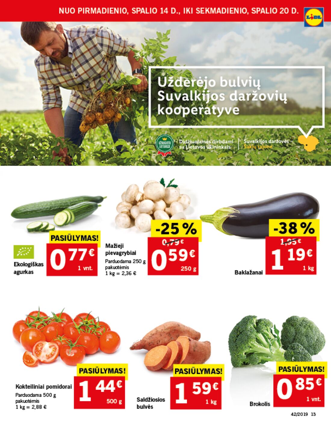 Lidl savaitinis leidinys akcijos nuo 
  2019-10-14 iki 
  2019-10-20 | Leidinukas.lt puslapis 13