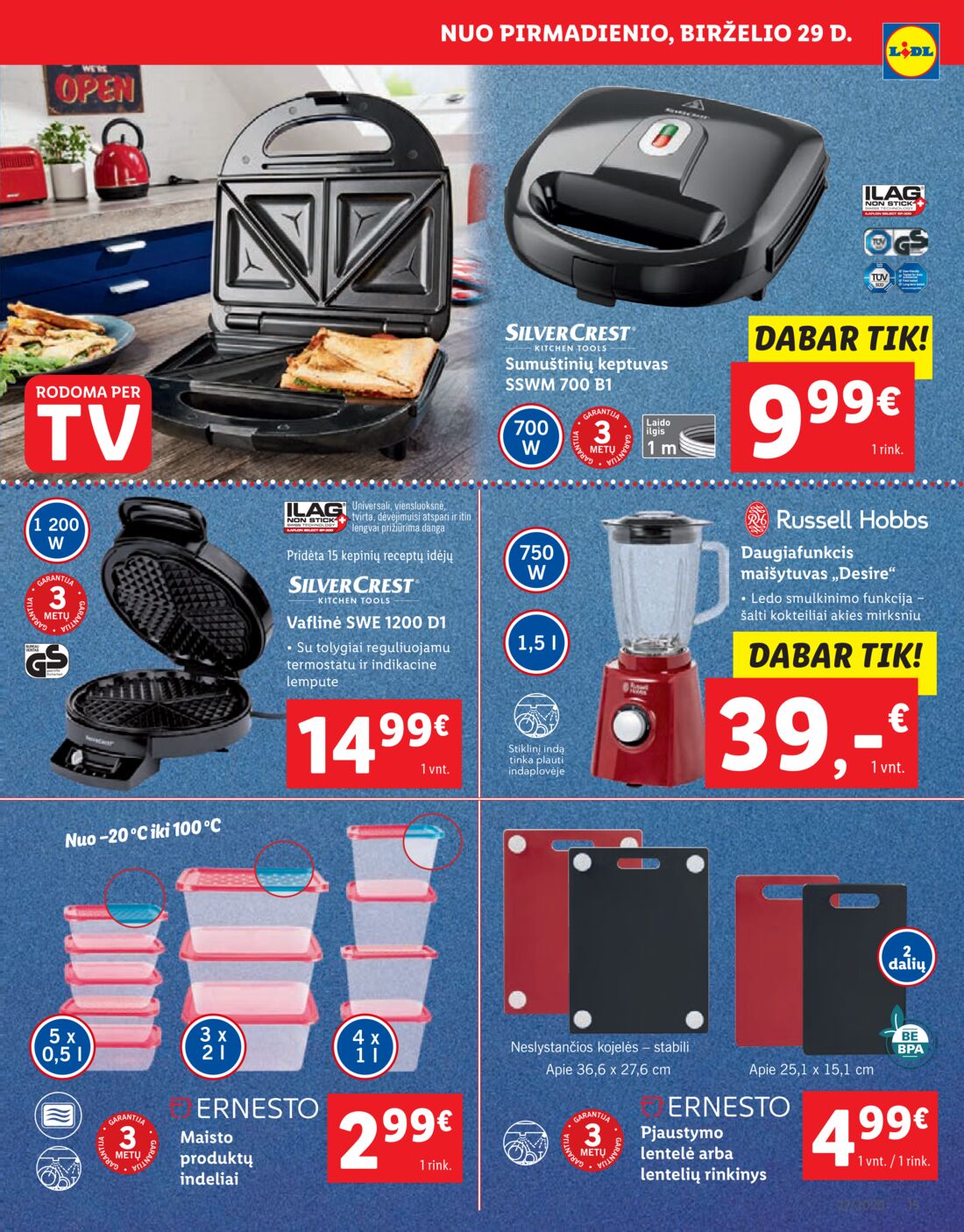 Lidl savaitinis leidinys akcijos nuo 
  2020-06-29 iki 
  2020-07-05 | Leidinukas.lt puslapis 15