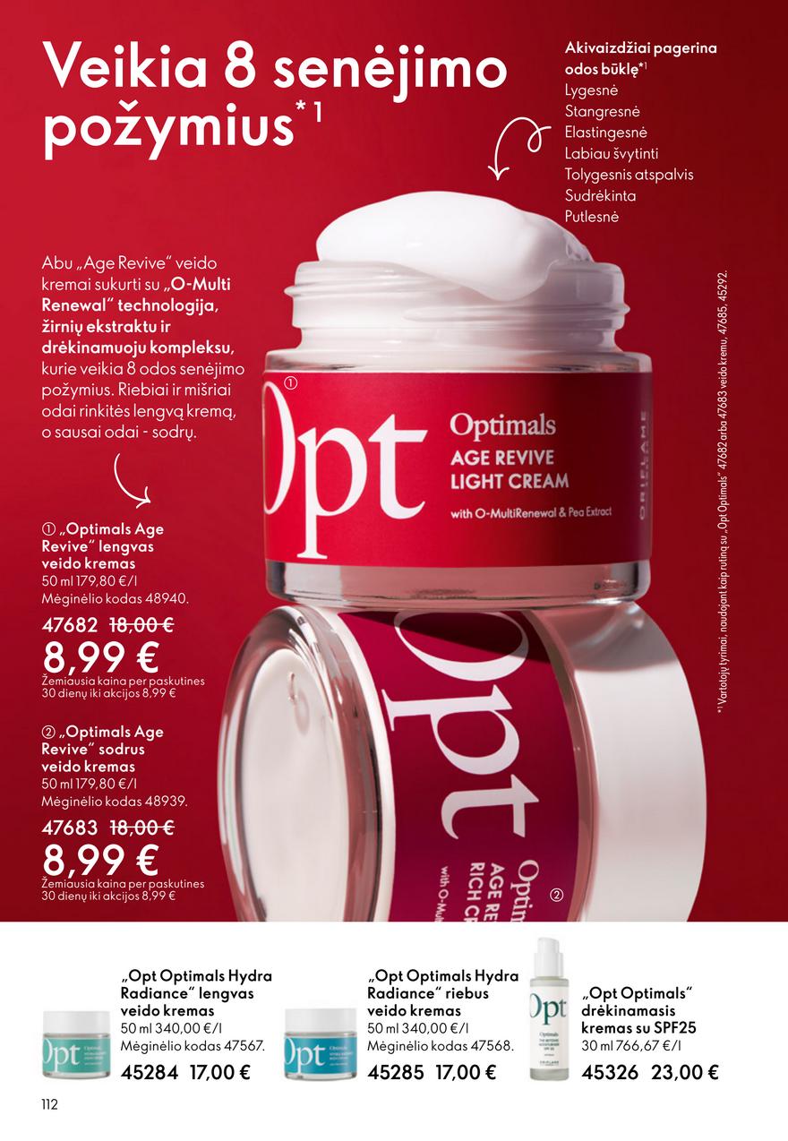 Oriflame katalogas akcijos nuo 
  2026-06-03 iki 
  2026-06-23 | Leidinukas.lt puslapis 112