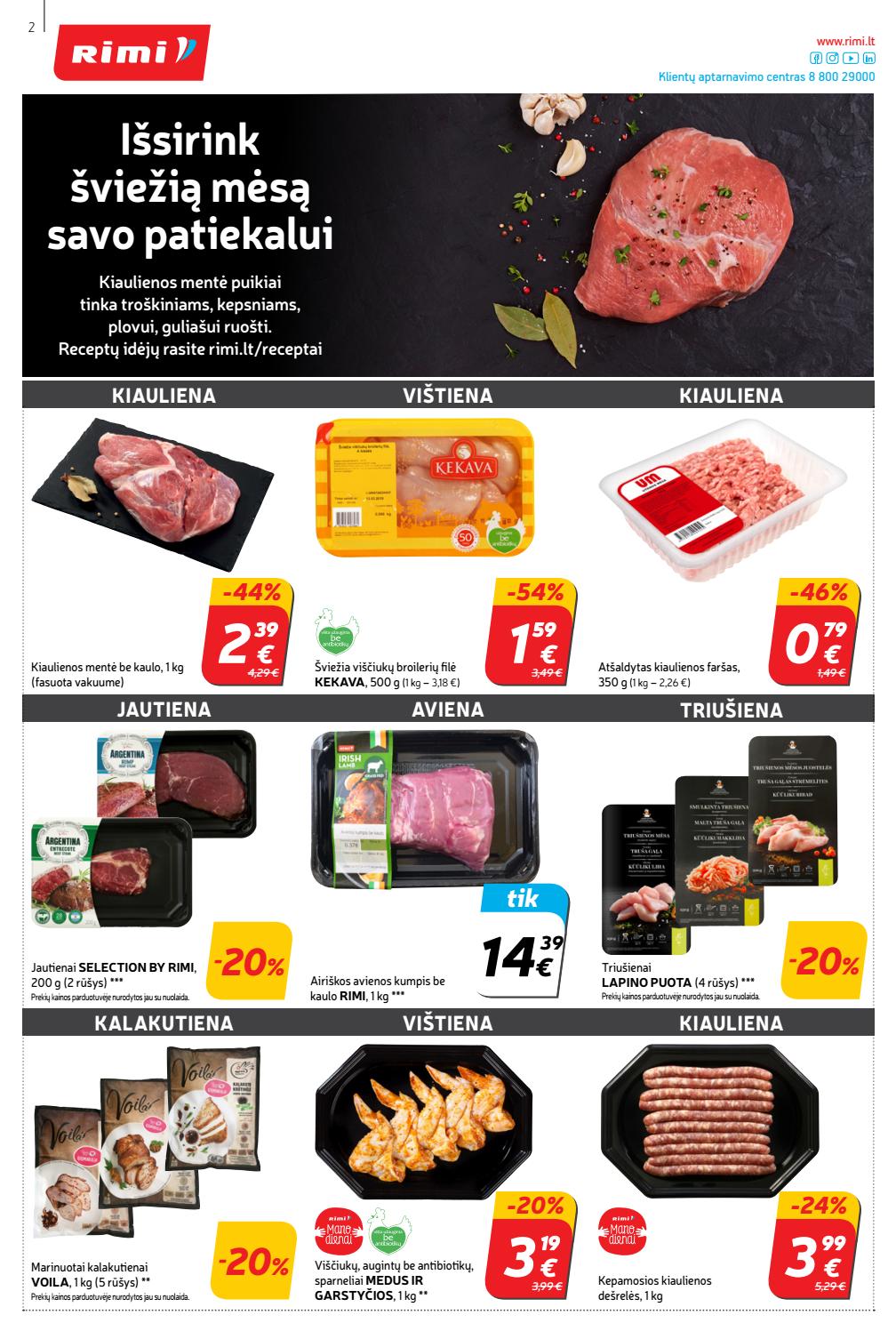 Rimi savaitinis leidinys akcijos nuo 
  2021-01-05 iki 
  2021-01-11 | Leidinukas.lt puslapis 2