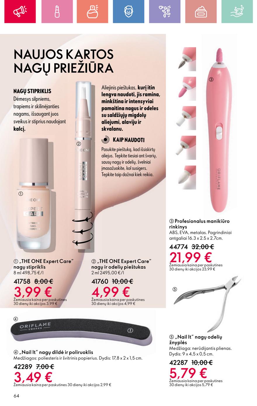 Oriflame katalogas akcijos nuo 
  2025-06-01 iki 
  2025-06-21 | Leidinukas.lt puslapis 64