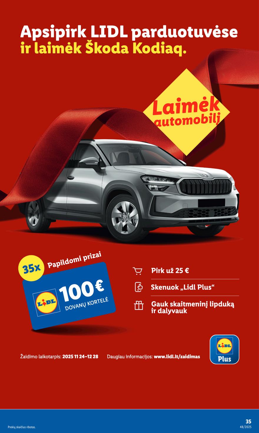 Lidl leidinys akcijos nuo 
  2025-11-24 iki 
  2025-11-30 | Leidinukas.lt puslapis 35