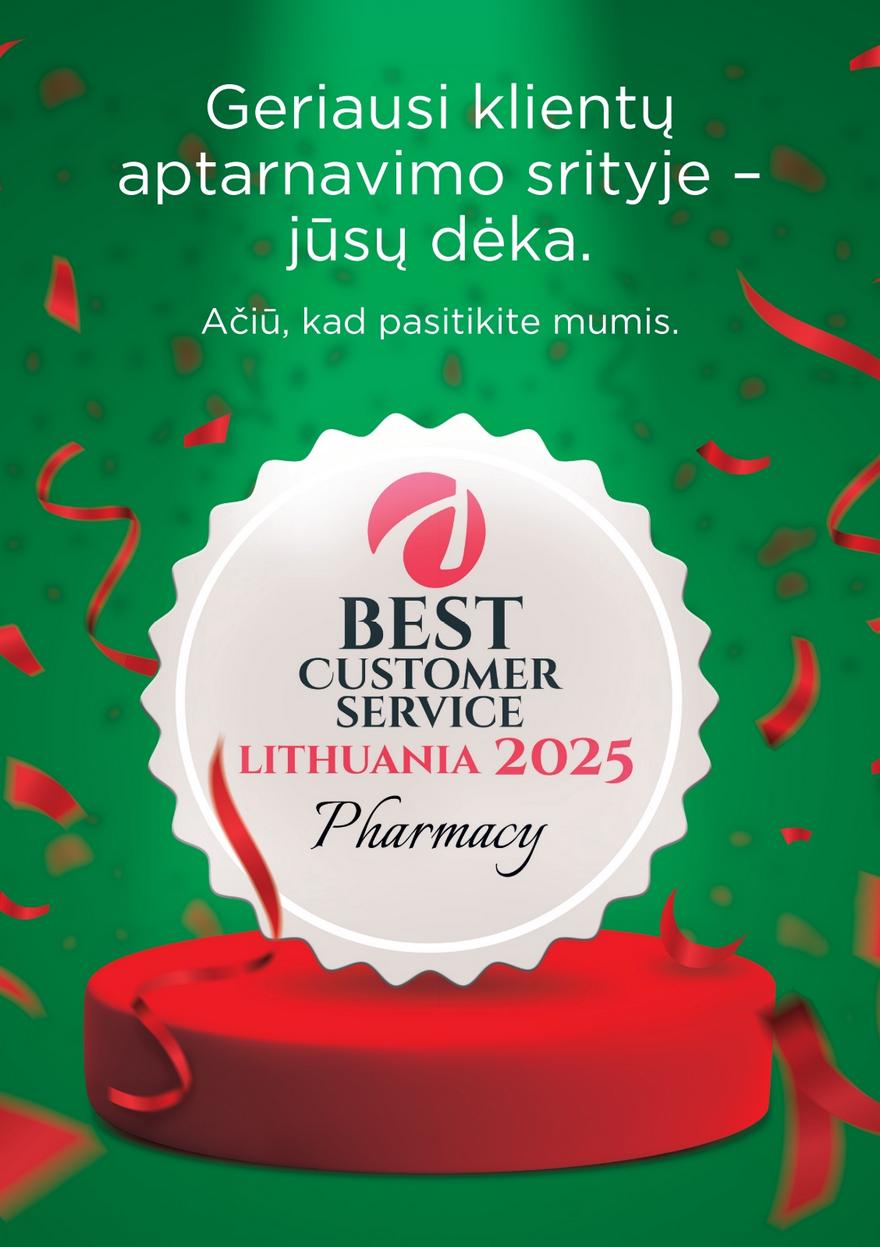 Euro vaistinė katalogas akcijos nuo 
  2025-10-01 iki 
  2025-10-31 | Leidinukas.lt puslapis 4