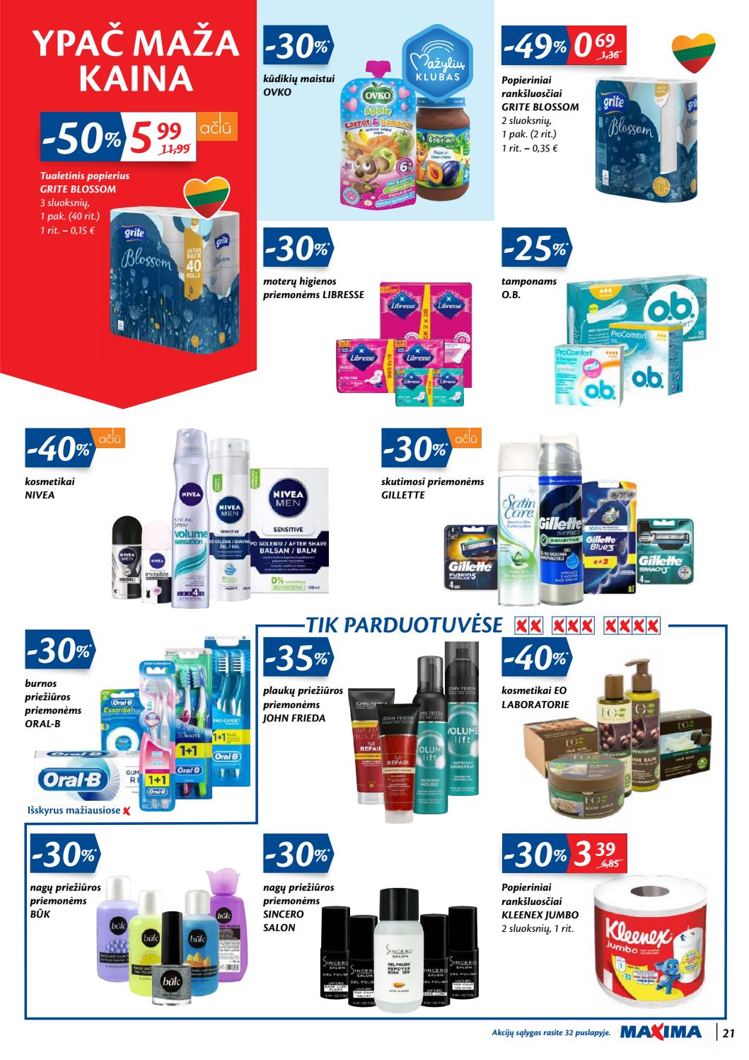 Maxima kaininis leidinys akcijos nuo 
  2020-08-11 iki 
  2020-08-17 | Leidinukas.lt puslapis 21