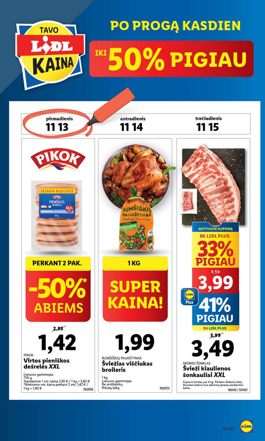 Ldil ne maisto leidinys akcijos nuo 
  2023-11-13 iki 
  2023-11-19 | Leidinukas.lt puslapis 8