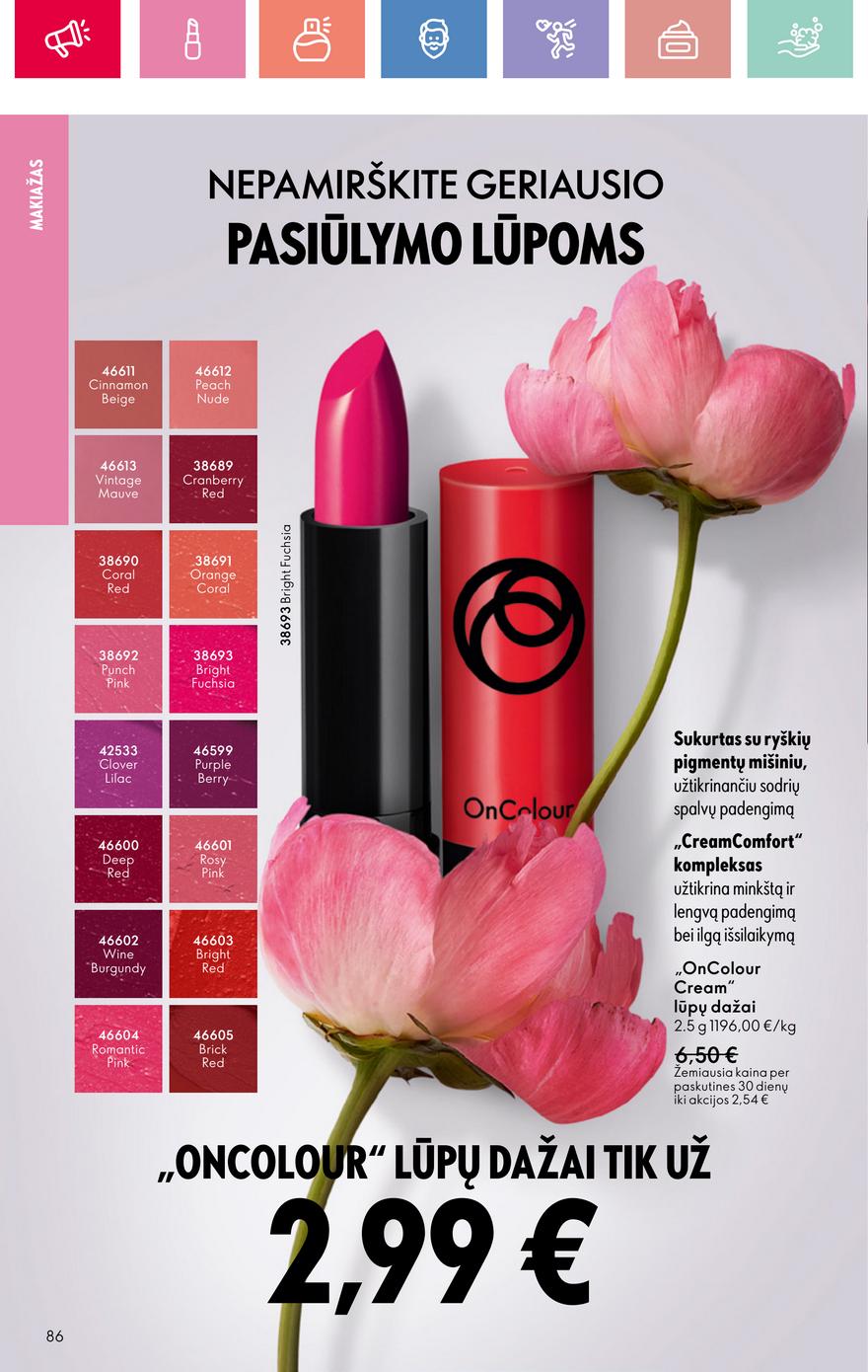 Oriflame katalogas akcijos nuo 
  2025-02-16 iki 
  2025-03-08 | Leidinukas.lt puslapis 86