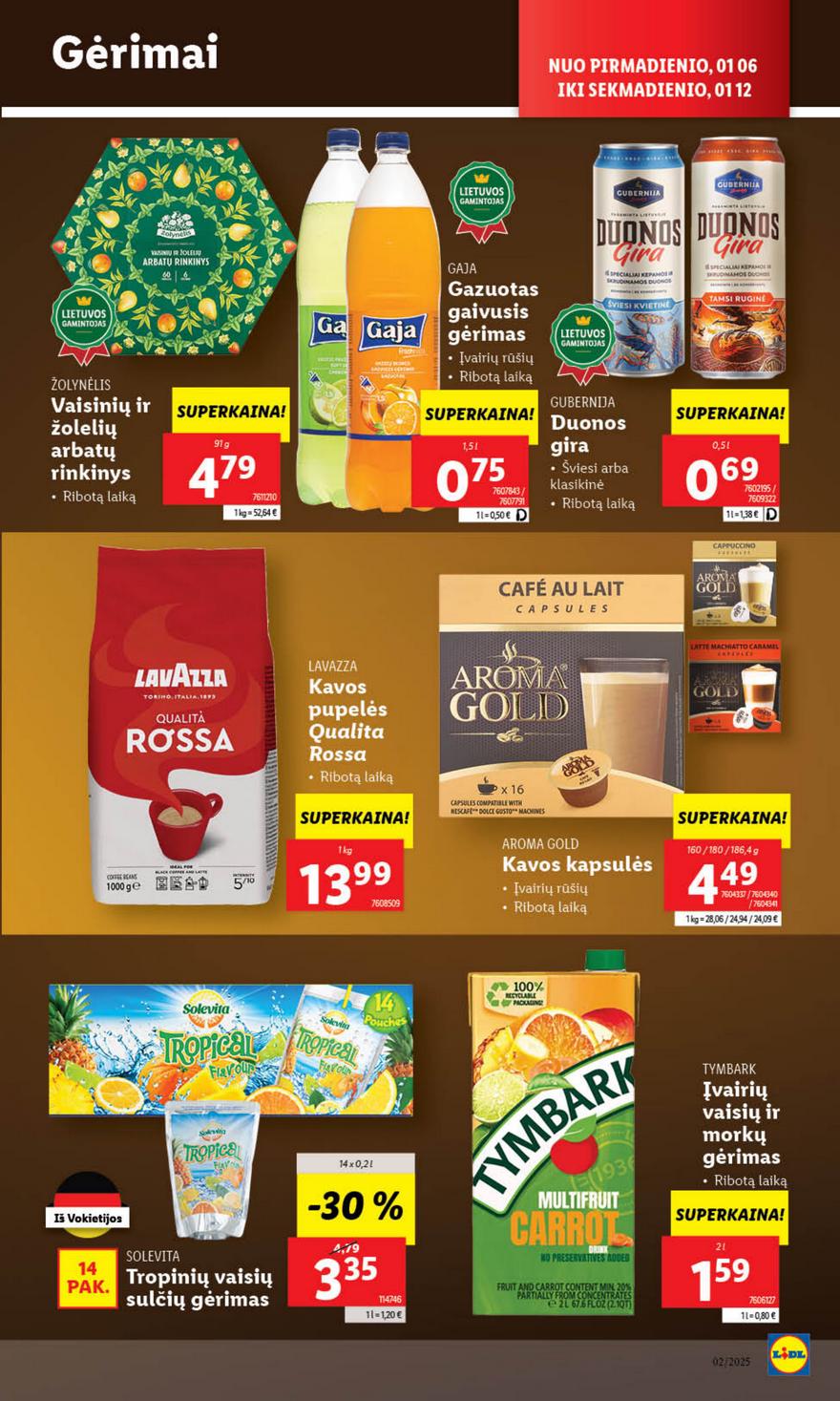 Lidl leidinys akcijos nuo 
  2025-01-06 iki 
  2025-01-12 | Leidinukas.lt puslapis 32