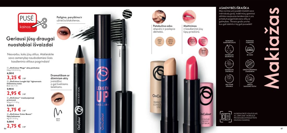 Oriflame katalogas akcijos nuo 
  2021-03-01 iki 
  2021-03-31 | Leidinukas.lt puslapis 44